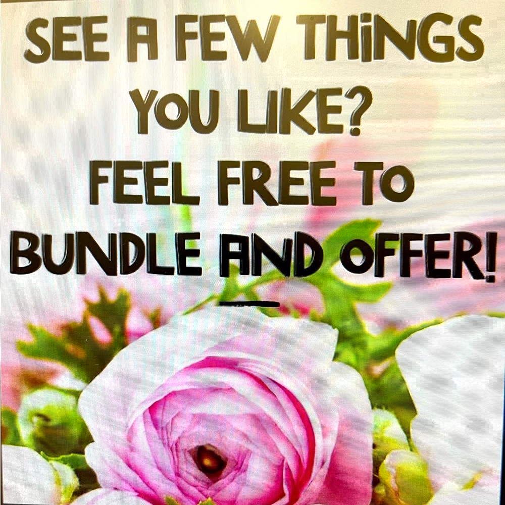 Create a Bundle & Make an Offer
Reasonable offers will be accepted